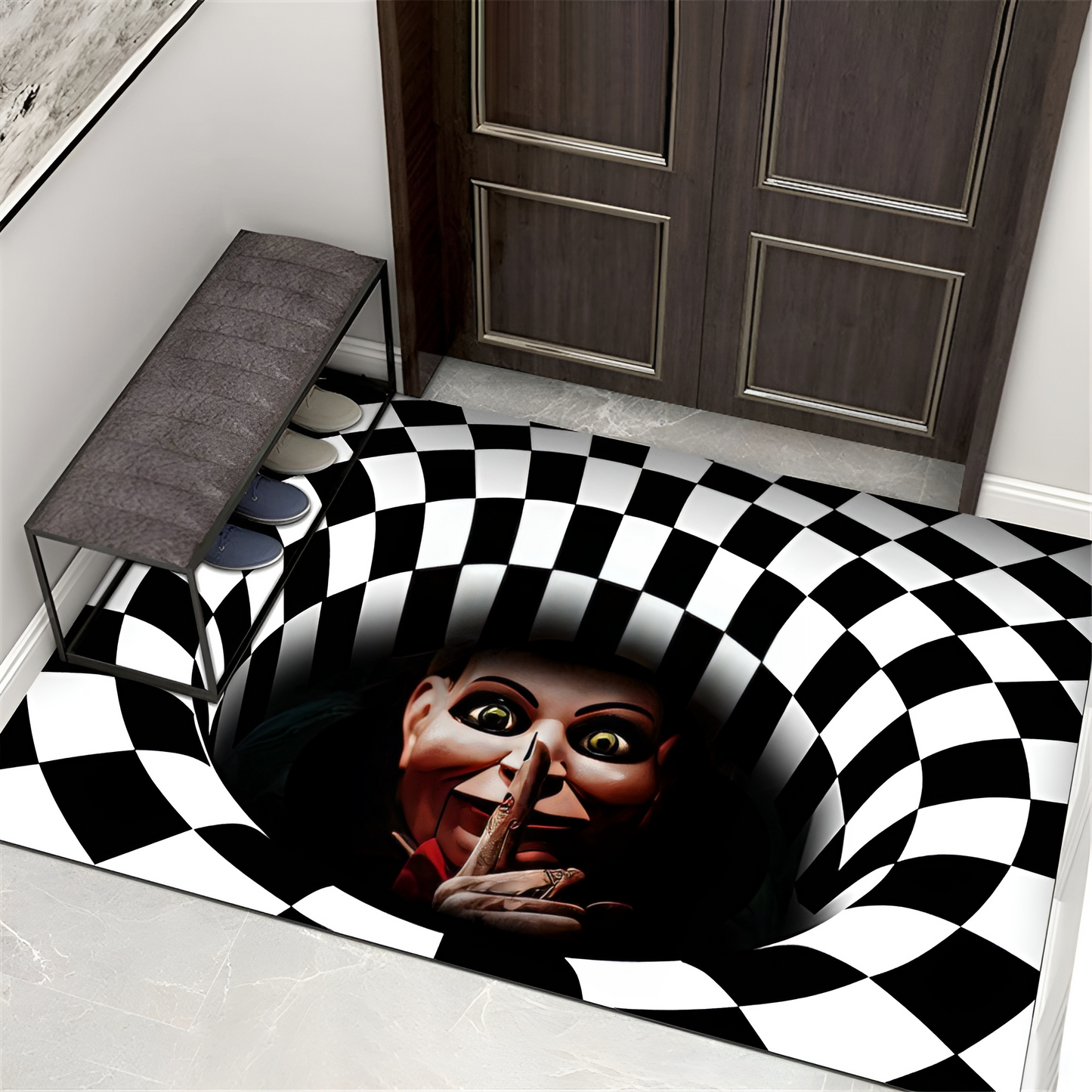 SpookMat™ | Hev Dekoren med 3D Dørmatten