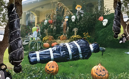 MummyMorph™ | Transformér Halloween med Kroppssekk-dekorasjoner