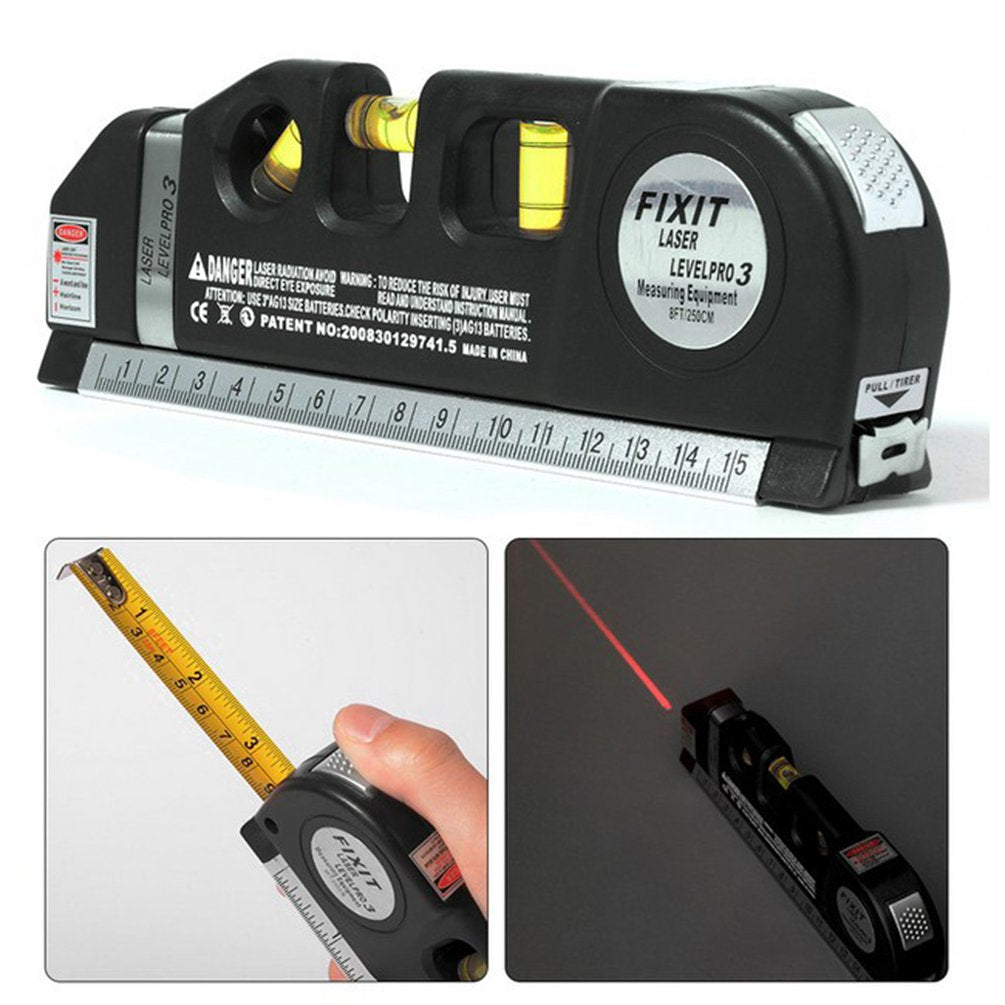 MultiMeasure Pro™ | 4-i-1 lasermåleverktøy/-vaterpass