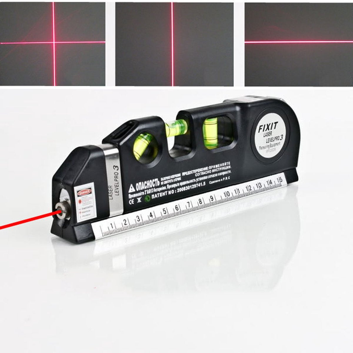 MultiMeasure Pro™ | 4-i-1 lasermåleverktøy/-vaterpass
